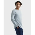 thumbnail image 2 of Hanes Men's Long Sleeve T-Shirt Tee Perfect-T Lightweight Soft Crewneck S-3XL, 2 of 9