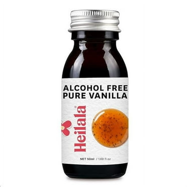 (Pack of 6), Heilala Alcohol Free Pure Vanilla Extract, 1.69 oz