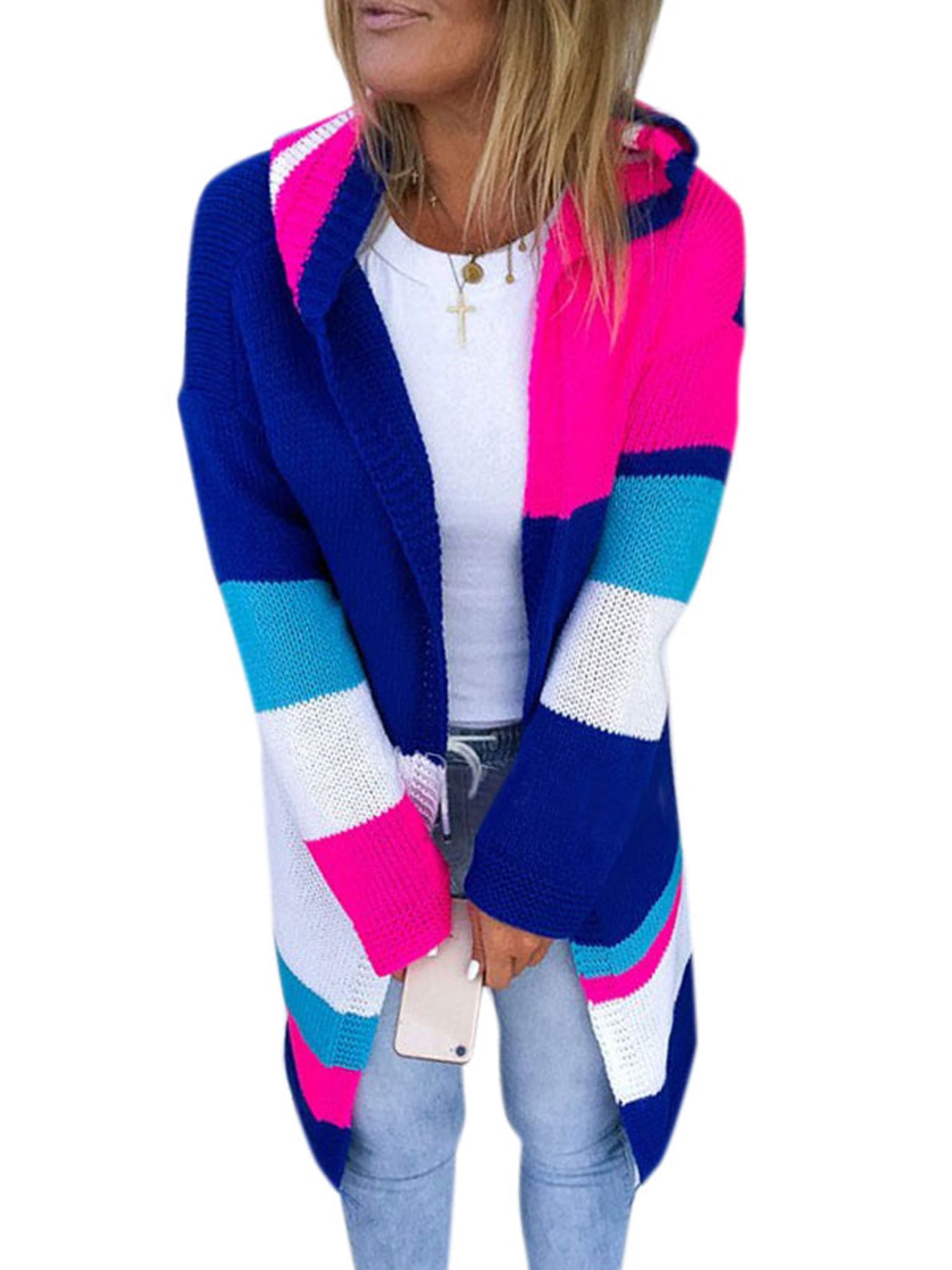 boho hooded cardigan