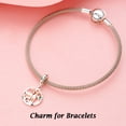 thumbnail image 4 of ROSIANNA 925 Sterling Silver Charm for Bracelets Beer Family Pendant Charm Women Bracelet Charm, 4 of 7