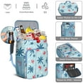 thumbnail image 5 of Backpack Cooler,Insulated Backpack Insulated Leak Proof Travel Cooler Bag Waterproof Lunch Picnic Beach Work Trip Thermal Bag Drink Beverage Beer Bag Cooler Marine Adorable Crab, 5 of 6