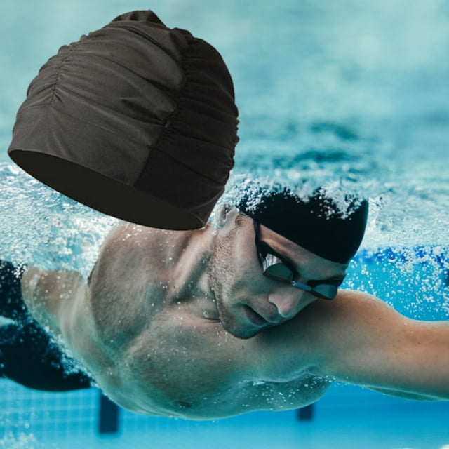Gorro de natación Bling Bling 2 piezas Poliéster plisado