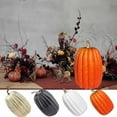 thumbnail image 7 of Mouliraty Halloween Pumpkin Decoration, Simulation Large Orange Fake Pumpkin Model Holiday Fake Pumpkin Christmas Decoration Props Shooting, 7 of 7