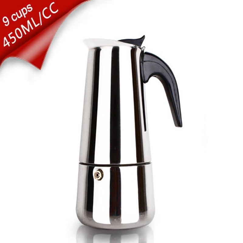 Stainless Steel Stovetop Espresso Maker 