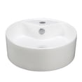 thumbnail image 2 of Elanti Bol Rond en Porcelaine pour Évier au-Dessus du Comptoir, 2 of 4