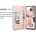 thumbnail image 6 of Galaxy S20 FE Case, S20 FE 5G Wallet Case, Samsung Galaxy S20 FE PU Leather Case, Tekcoo Luxury Cash Credit Card Slots Holder Carrying Folio Flip Cover Hard Case Kickstand & Strap, 6 of 7