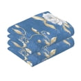 thumbnail image 2 of BZSMCE Face Towel Hand Towel Bath Towel Cotton Bath Towel Sets Hand Bath Towels Fashion Floral Enchantment Pattern, 2 of 8