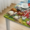 thumbnail image 4 of BANET Table Cloth Farm Animal Table Cover for Farm Animal, 4 of 7