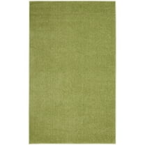 3' X 5' Green Non Skid Indoor Outdoor Area Rug - 6' x 7'