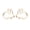 Golden, variant on SmartBy Sweet Hollow Rabbit Ear Studs Bunny Earrings Women Party Jewelry Easter Gift