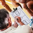 thumbnail image 1 of Tablero de entrenamiento de baloncesto shamjiam Portapapeles de entrenadores equipo de árbitros marcador de borrado seco, 1 of 8