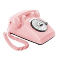 thumbnail image 4 of Vintage Landlines Desk Telephone Wedding Supplies Revolve Dial for Party Gloria Libro de Visitas Teléfono, 4 of 9