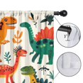 thumbnail image 4 of Blackout Kids Curtains,Cute Dinosaur Pattern Childrens Insulated Curtains Set Of 2,Bedroom Essentials,Toddler Room Decor 42x84in(106x213cm), 4 of 4