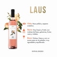 thumbnail image 3 of Vino Rosado Laus Garnacha Syrah 750 ml, 3 of 4