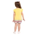 thumbnail image 6 of Minnie and Friends Toddler Girls Short Sleeve Tee and Crochet Shorts Set, 2-Piece, Sizes 12M-5T, 6 of 9