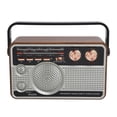 thumbnail image 3 of Altavoz USB recargable con Bluetooth portátil con radio FM/AM/SW para disco U/tarjeta de memoria, 3 of 5