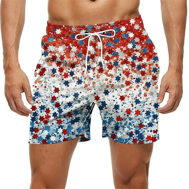 Pantalones de playa, de verano, para ocio playero, pantalones de natación para hombre, pantalones de cinco cuartos