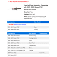 thumbnail image 2 of Front Left Strut Assembly - Compatible with 2009 - 2020 Nissan 370Z 2010 2011 2012 2013 2014 2015 2016 2017 2018 2019, 2 of 2