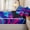 Cyan Magenta Navy, variant on Erosebridal Luxury Marble Agate Swirl Zipper Full Size Comforter Sets with Fitted Sheet and 2 Pillowcases,Shimmer Gold Glitter Dust Zipper Bedding Set,Purple Navy Blue,4pcs,Black Reversible