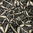 thumbnail image 5 of Ambesonne Boho Valance Pack of 2, Antique Geometric Folk Pattern, 54"X18", Dark Brown and Beige, 5 of 5
