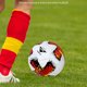 thumbnail image 4 of Wosthever PVC que entrena el balón de fútbol esencial de la talla 5 para la PU del fútbol de la práctica al aire libre Deportes y aire libre blanco, 4 of 6