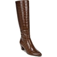 thumbnail image 1 of Naturalizer Womens Melanie Leather Zipper Knee-High Boots, 1 of 4