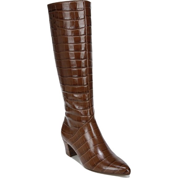 Naturalizer Womens Melanie Leather Zipper Knee-High Boots