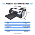 thumbnail image 6 of Lancelot M1630 PRO DTF Printer A3 DTF Printing Kit with Automatic Cleaning and Automatic Cutting Function+13" Automatic DTF Powder Shaker and Dryer Machine, 6 of 19