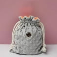 thumbnail image 3 of FLMEI Pet Sleeping Bag Hedgehog Hamster Mouse Outgoing Bags Pet Breathable Warm Sleeping Beds Plush Travel Backpack 6.2*7.4inch, 3 of 9