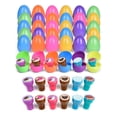 thumbnail image 1 of Tinymills 36 Pack Easter Eggs with Donut Stamps for Kids, Easter, Goodie Bags Stuffer, Church, 1 of 3