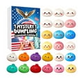 thumbnail image 2 of Jienlioq Squishy Dumpling 2026 Dumpling Mystery Advent Countdown Calendar 24 PCS Random Surprise Toys Stress Relief Sensory Fidget Toy for Anxiety, 2 of 8