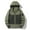 Army Green, variant on Men's Casual Color Block Long-Sleeved Hooded Outdoor Adventure Mountaineering Windproof Coat