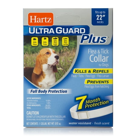 Hartz UltraGuard Plus Flea & Tick Collar For Dogs (Best Way To Prevent Ticks On Dogs)