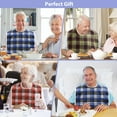 thumbnail image 6 of Reusable Bibs for Adults Men, Women, Clothing Protector with Crumb Catcher, Large Bids for Elderly Seniors and Disabled, 6 of 7