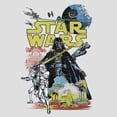 thumbnail image 2 of Womens Star Wars Galactic Battle Racerback Tank, 2 of 4