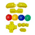 thumbnail image 1 of Suitable For New 3DSXL 3DSLL Host Full Set D Pad A B X Y L Home ON OF Power Buttons Repair Replacement Yellow, 1 of 5