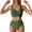 Black, variant on Women's Bikini Swimsuit High Waisted Tummy Control Swimwear Push Up Bathing Suit Surfing Beach Two Piece