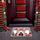 thumbnail image 1 of Christmas Decoration Bathroom Rug Welcome Mat Non-slip Washable Bathtub Rug Bathroom Bathtub Kitchen Rug Decoration, 1 of 6