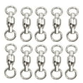 thumbnail image 1 of Parrots Leg Rings, 10Pcs Birds Training Leash Rings 360°  For Medium-sized Bird 2#,4#,6#,8#, 1 of 8