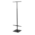thumbnail image 1 of DBD96-B Adjustable Floor Standing Banner Displayer, Black - Matte, 1 of 1