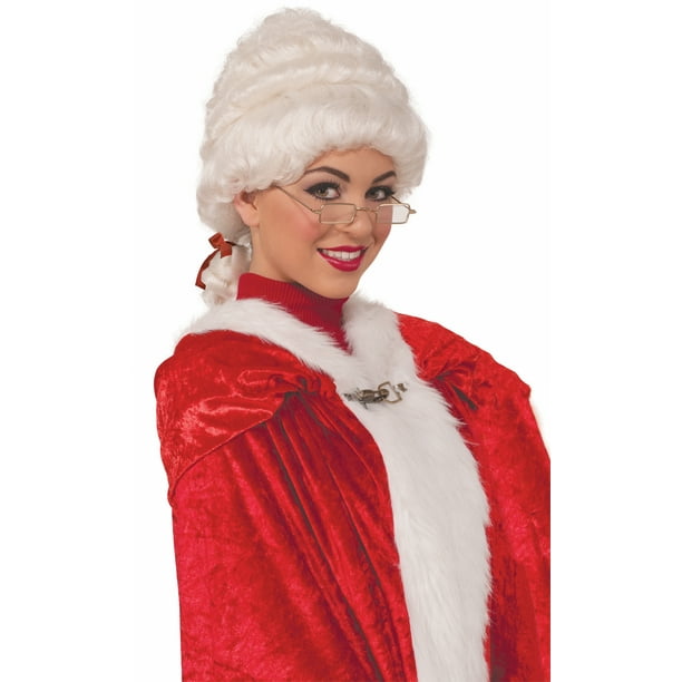 Mrs. Claus Adulte Deluxe Costume Perruque