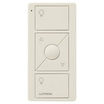 Lutron Pico Smart Remote Control for Caseta Dimmer - Light Almond