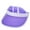 Purple, variant on Ultra-thin Transparent Visor Hats Sweat Absorb Outdoor Supplies Sun Transparent Beach Visor Cap