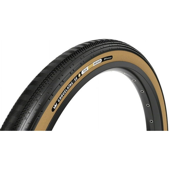 Panaracer GravelKing SS R Tire - 700 x 28, Clincher, Folding, Black/Amber