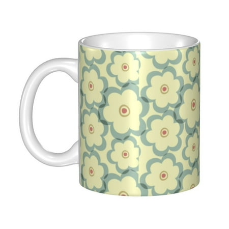 

Ceramic Mug Funny Coffee Milk Tea Mug Cup Seamless pattern Cup