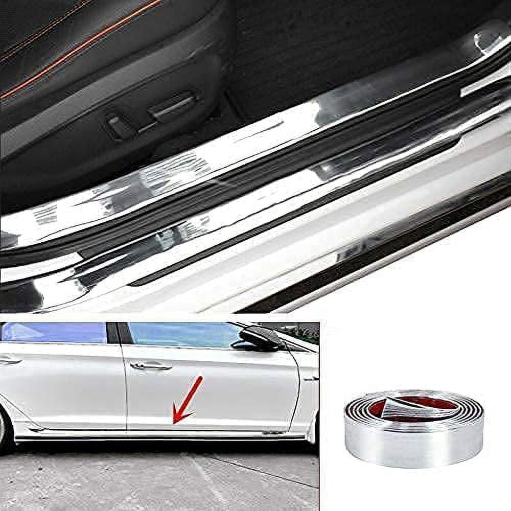 25Foot Automotive Chrome Trim Molding Strip - 3/4in(20mm) Cars