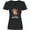 AB-Black, variant on Inktastic Happy New Year Cute Ox Women's V-Neck T-Shirt