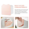thumbnail image 2 of Miangastore Wall Mounted Cotton Pads Container Pink 1Set 6.1X6.1X3.5In, 2 of 8