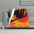 thumbnail image 6 of Fairy Tail Blanket Anti-Pilling Flannel 32"X48" Super Soft Plush Air Condition Quilt Fluffy Warm Cozy Decorative Blankets, 6 of 7