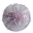 thumbnail image 4 of CAIXIA Fascinators Hat Flower Mesh Ribbons Feathers on a Headband and a Clip Tea Party Headwear for Girls and Women, 4 of 4
